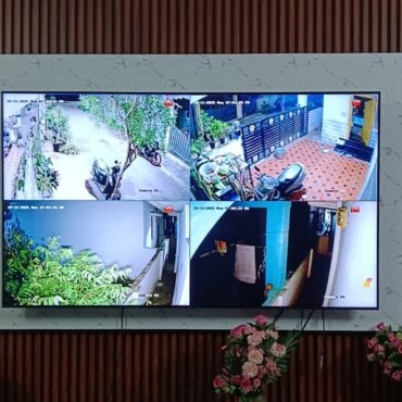 Burglar alarm installation project in Theni