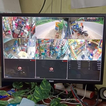 Wireless CCTV and alarm setup project